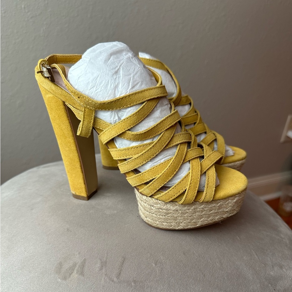 BNWT Colin Stuart Platform Espadrille